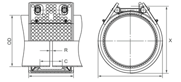 Спецификация STRAUB-GRIP FF d 180.0 - 406.4 мм 
